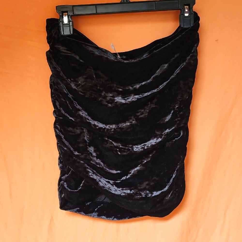 Free People Velvet Tube Top